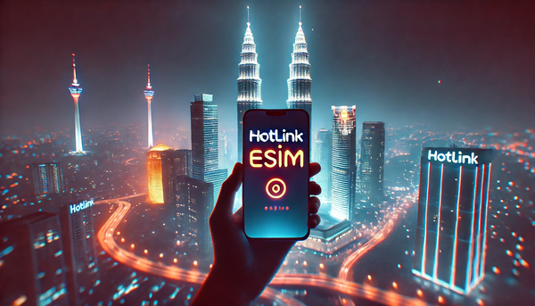 马来西亚 Hotlink Prepaid eSIM:低成本保号神器📱